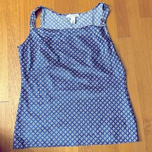 White House Black Market blue tank